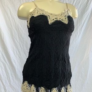 MKM Designs Lace Tank Top Size S